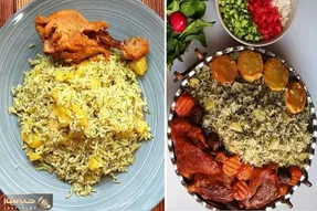 طرز تهیه سیب پلوی کرمانشاهی با بهترین دستور / یه پلومخلوط خوشمزه که نظیر نداره