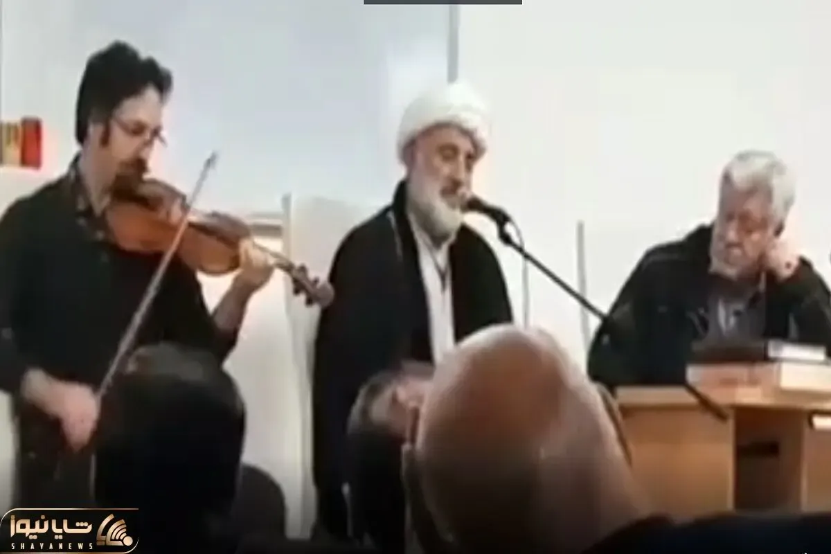 آواز اصیل؛ حاج آقا چنان ستودنی خوند حضار دست به گوشی شدن برا فیلم گرفتن و ثبت شاهکار