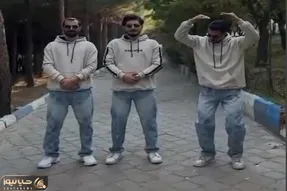 آواز شاد؛ حرکات موزون اگوپگور و بانمک 3 تا رفیق وسط پارک با آهنگ ترکی مثل مینیون ها
