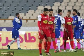 (عکس) پشت پرده ژست جالب روزبه چشمی بعد از گلزنی در دربی