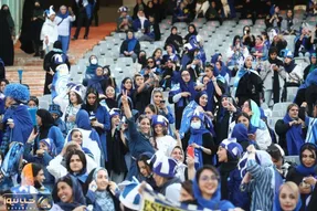 درخواست باشگاه استقلال برای افزایش ظرفیت هواداران خانم در ورزشگاه