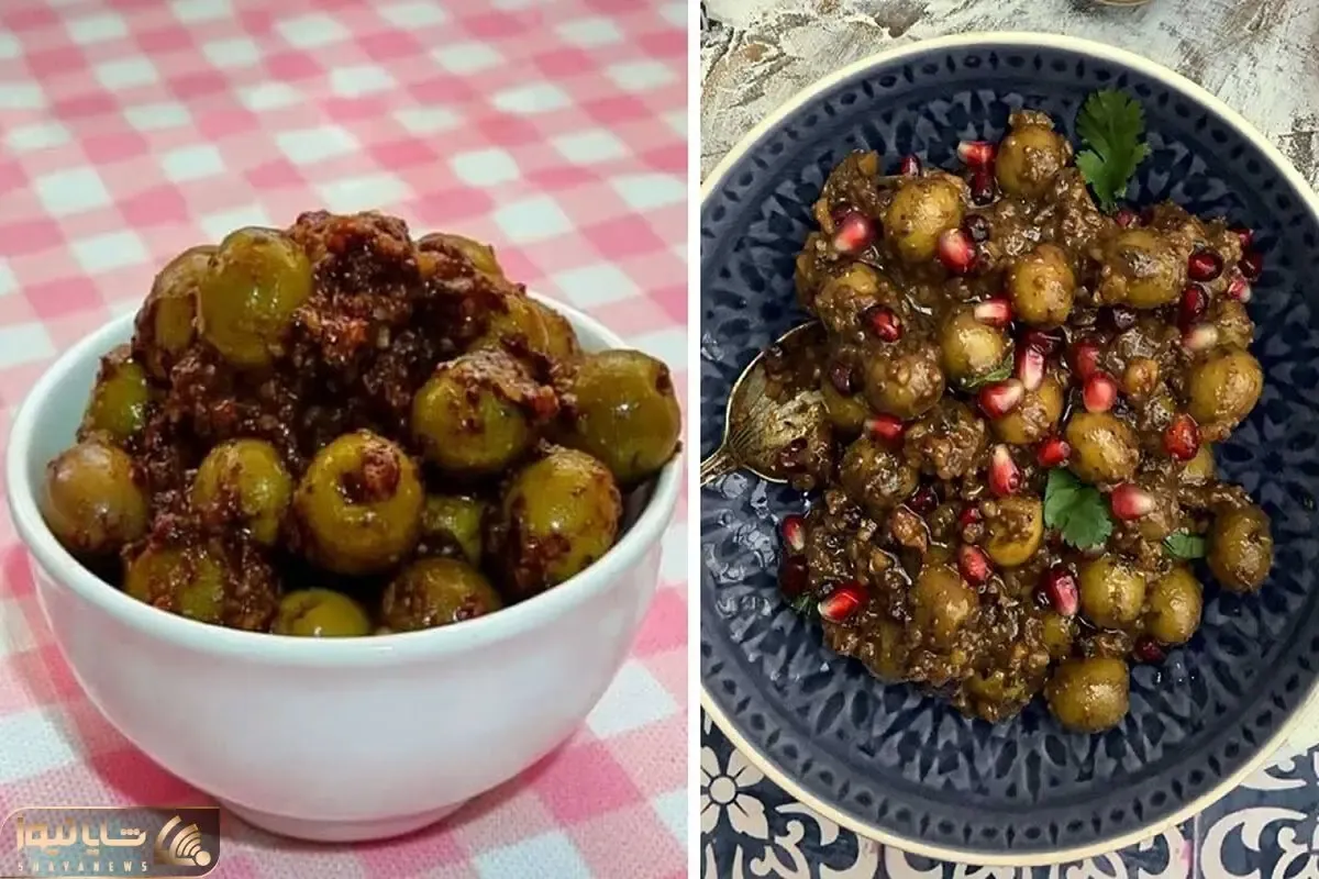 طرز تهیه زیتون پرورده به روش اصیل گیلانی / خوشمزه ترین نوعش رو خودت درست کن