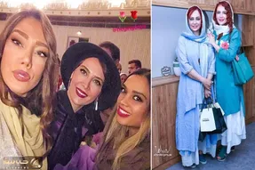سِت زیادی خاص نگین صدق گویا وقتی جین خوشرنگشو با گیس بلند یکی کرده؛ پِیر بینی زده شاخ!