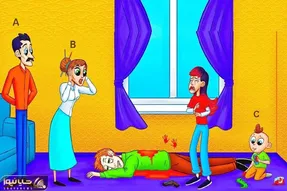 هوش تصویری؛ اگه همه باهوشارو دور زدی سریع بگو کدوم از این افراد قاتل شوهر این خانومه؟