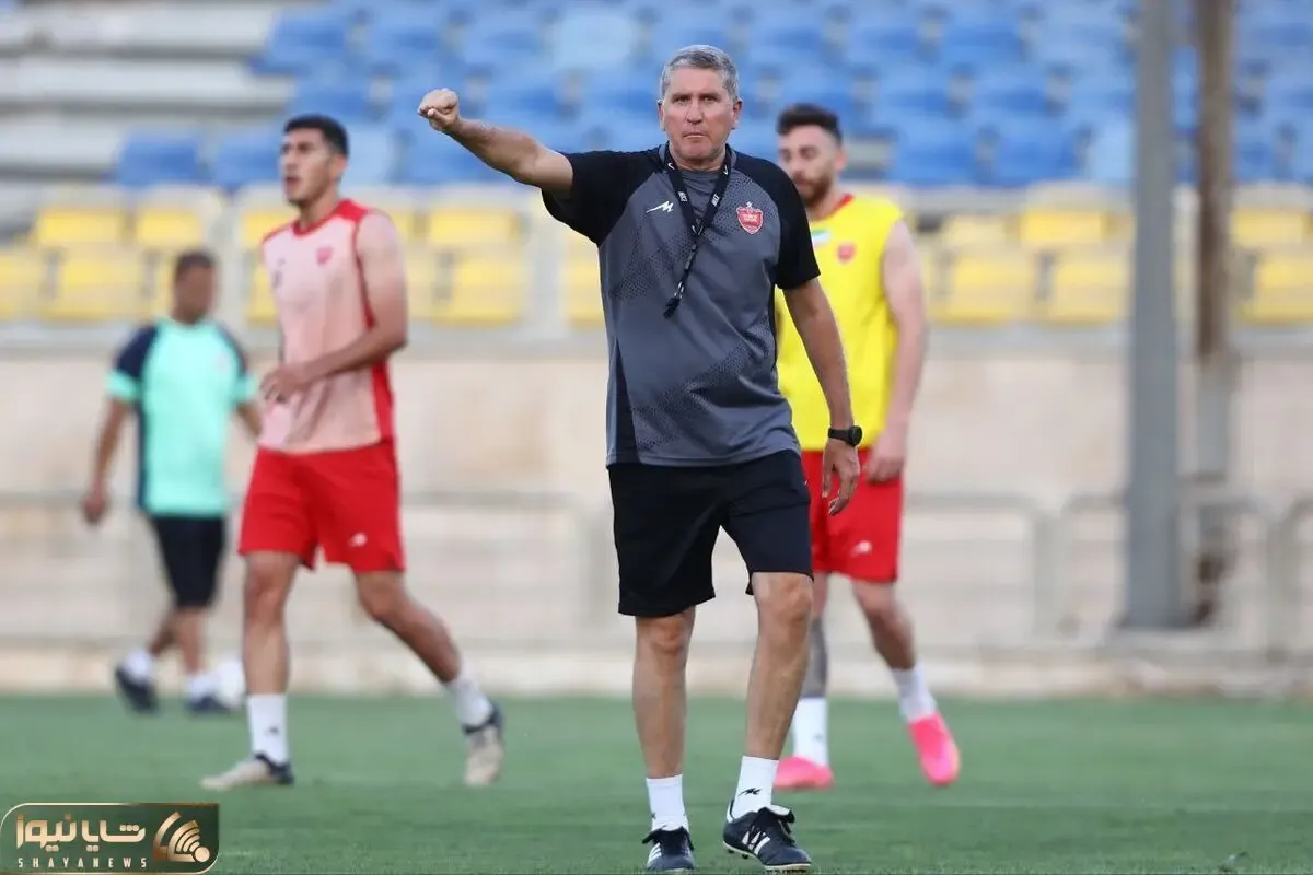 سرمربی پرسپولیس مبهوت یک بازیکن جوان