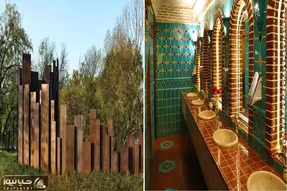 معماری خلاقانه؛ زیباترین توالت‌های عمومی در جهان که بری تو دیگه دل بیرون اومدن نداری