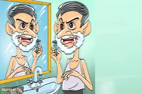 بازی فکری؛ اگه قلدر باهوشایی بگو مشکل این آقایی که ریشاشو اصلاح میکنه چیه؟