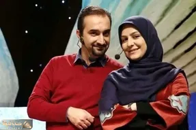 آواز مشهورا؛ شعرخوانی سرتاپا تمجید نیما کرمی در بدو ورود همسرش/حسادت آشا محرابی