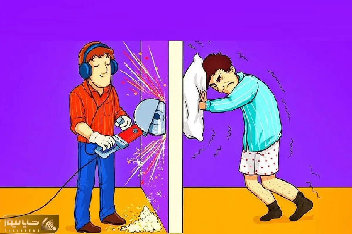 بازی فکری؛ کار کدام از همسایه ها درست نیست