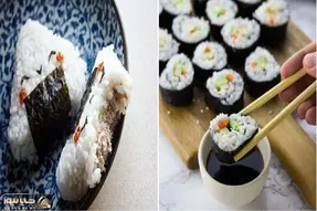طرز تهیه سوشی برنج/ میزتو به سبک انیمه های ژاپنی ادایی بچین دلبری کن