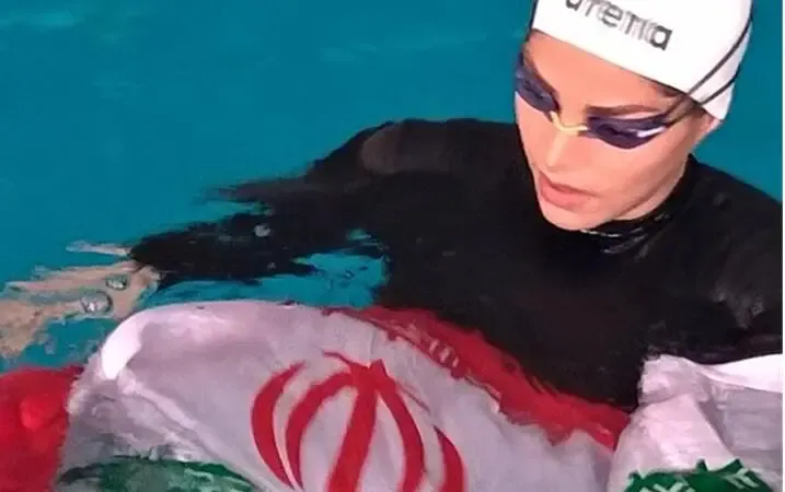 کل‌کل ترانه علیدوستی و فدراسیون شنا بالا گرفت!