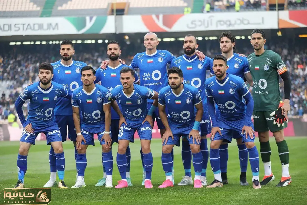 ترکیب رسمی استقلال برای دربی چهارشنبه 23 اسفند