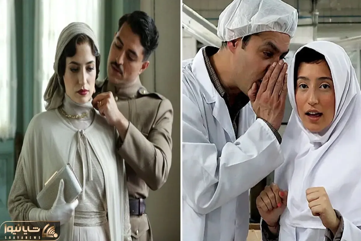 قبل و بعد نگار جواهریان با تیپی که یهو با ابروهای دبیرستانی ژورنالی شد؛ خانم کنار شوهرش