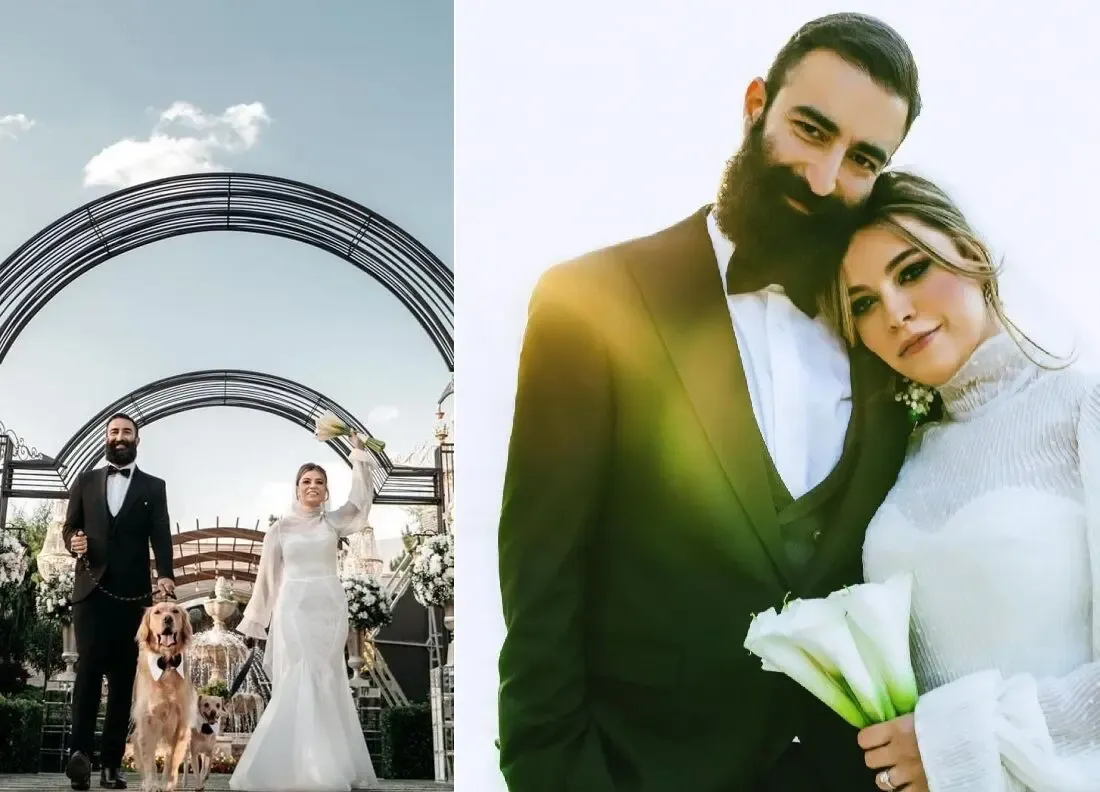 آغوش شیدا خلیق و همسرش روی صحنه تئاتر خبرساز شد