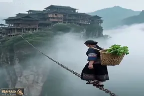 معماری خلاقانه؛ خونه ساختن مسیرش صعب العبوره عزرائیل همراهیشون میکنه در لحظه ببرتشون