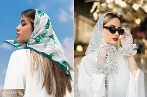 استایل بهاری با مینی اسکارف و دستمال سر؛ عروسکی و متفاوت به استقبال عید برو