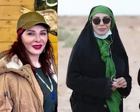 (عکس) تیپ جدید و عجیب افسانه بایگان بدون حجاب!
