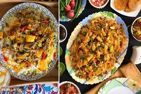 طرز تهیه پلو مخلوط خوشمزه با مرغ / طعم و مزه این قاطی پلو حرف نداره