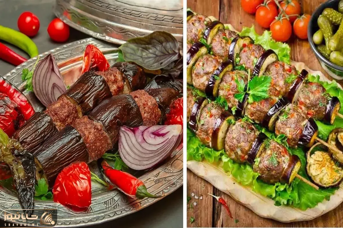 طرز تهیه کباب بادمجون تابه ای / یه غذای متفاوت و خوشمزه که حرف نداره