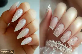 قشنگترین طراحی های ناخن مربعی برای عروس؛ مدل هایی که دخترای با افکار امروزی میپسندن