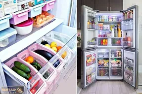 چیدمان هوشمندانه داخل یخچال و فریزر؛ از اشتباهات رایج تا اصول نظم دهی و افزایش فضا