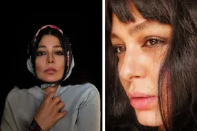 عکس سانیا سالاری با مو های چتری و چهره ای خواب آلود!