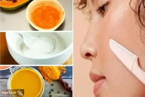 ماسک طبیعی که هندی ها برای از بین بردن موهای زائد درست میکنن؛ پوست رو هم شفاف میکنه