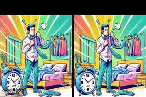 بازی فکری؛ اگه افت پرستیژ داره بهت بگن کم هوش تفاوت این مرد شلخته رو پیدا کن