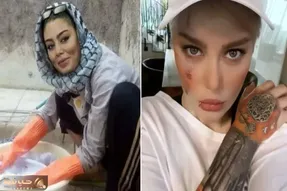 فرق سحر قریشی چهل ساله با نوزده ساله / رفت یو اس خوره شهرت صورتشو خط خطی کرد