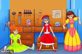 بازی فکری؛ اگه دست باهوشارو از پشت بستی بگو کدوم از این پرنسس ها عروسک و واقعی نیست؟