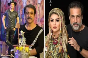 رامین راستاد با همسر کم سنش تیپ مردونه زد شاپو گذاشت / بیوگرافی و چشمی که دو رنگ داره