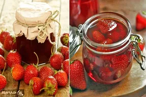 طرز تهیه مربای توت فرنگی خوش رنگ؛ با ذکر میزان دقیق شکر و ترفند جلوگیری از شکرک زدن