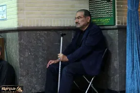 حضور علی شمخانی در جمع عزاداران عاشورای حسینی