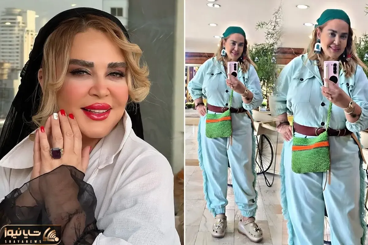 دکور خانه بازار شام طور و سفره خونه ای بهار رهنما؛ نشیمن و آشپزخانه ای با حمله رنگ ها