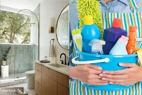 ترفند های خانه داری؛ حموم و سرویس بهداشتی رو جیرینگی مثه دسته گل تمیز و خوشگل کن
