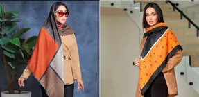 به سبزه ها شال یا روسری چه رنگی میاد؟