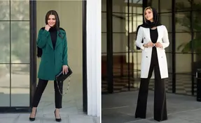 اصول شیک پوشی؛ با مانتو کتی چه شلواری بپوشیم؟