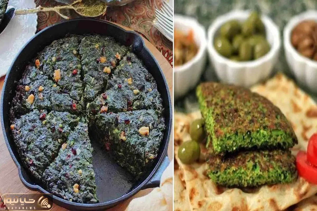 طرز تهیه کوکو تره یه شام خوشمزه / همون کوکو سبزی خودمونه با عطر و مزه قوی تر
