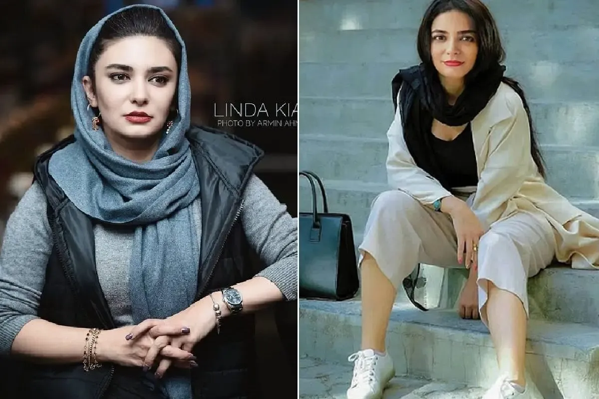 لیندا کیانی با شلوار گشاد و کوتاهش در مکانی سنتی! +عکس