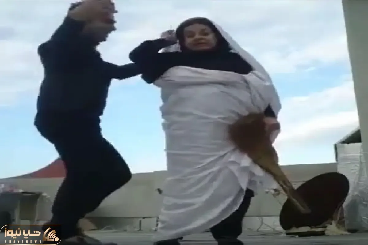 آواز شاد؛ پسر تو پشت بوم رقص نیناش ناش رفت مادرش با جارو افتاد به جونش از خنده میپاچی