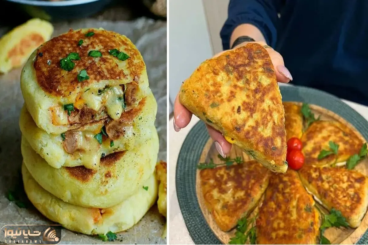 طرز تهیه کوکو سیب زمینی شکم پر؛ ایشون به غایت خوشمزه و خوشتیپ تشریف دارن