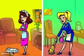 بازی فکری؛ بگو کدوم از این خانومای  خونه دار پولداره؟