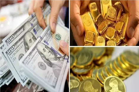 قیمت ارز دلار، طلا و یورو امروز پنجشنبه 2 مهر 1405 / طلا و سکه گران شدند
