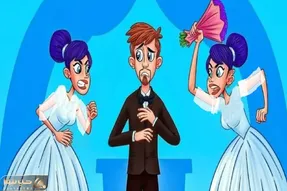 بازی فکری؛ اگه همه بهت میگن با سیاست بگو کدوم عروس واقعی نیست و فیلم بازی میکنه