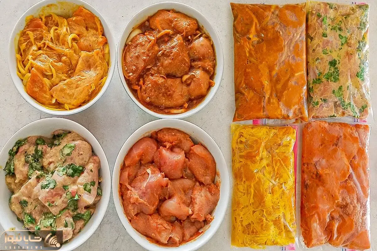آموزش آشپزی؛ دیگه مرغ رو تکراری نپز این 4 مدل مرینیت رو یاد بگیر بی نظیره