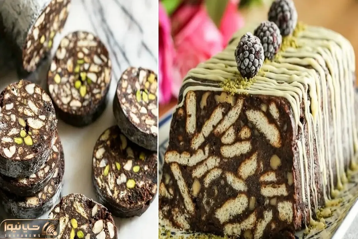 (ویدئو) طرز تهیه کیک موزائیکی؛ بدون فر سه سوته یه کیک جذاب کافی شاپی درست کنید