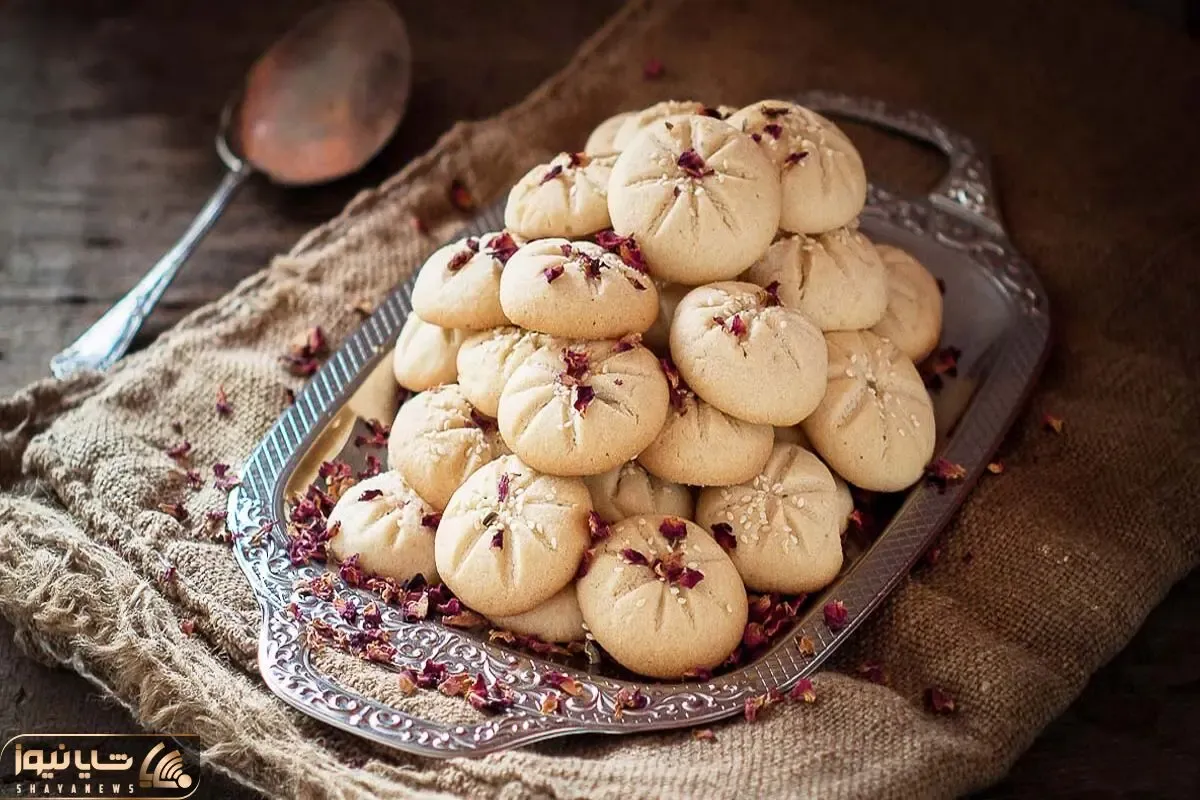 آموزش آشپزی؛ طرز تهیه شیرینی نان برنجی