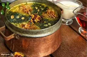 آشپزی حرفه ای؛ طرز تهیه آش رشته جاافتاده + همه چیز راجع به میزان سبزی و ترکیباتش