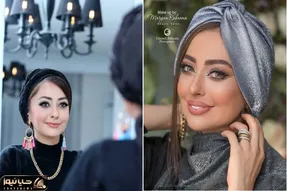 استایل نچرال و سرخوش نفیسه روشن که تن هیشکی نیست؛ خانوم انگار تو چشاش مروارید کاشته!