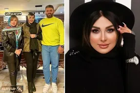 آرایشگر سانتال نیوشا ضیغمی چهره خانوم رو برد بالیوود / این چه وضع ختم رفتنه